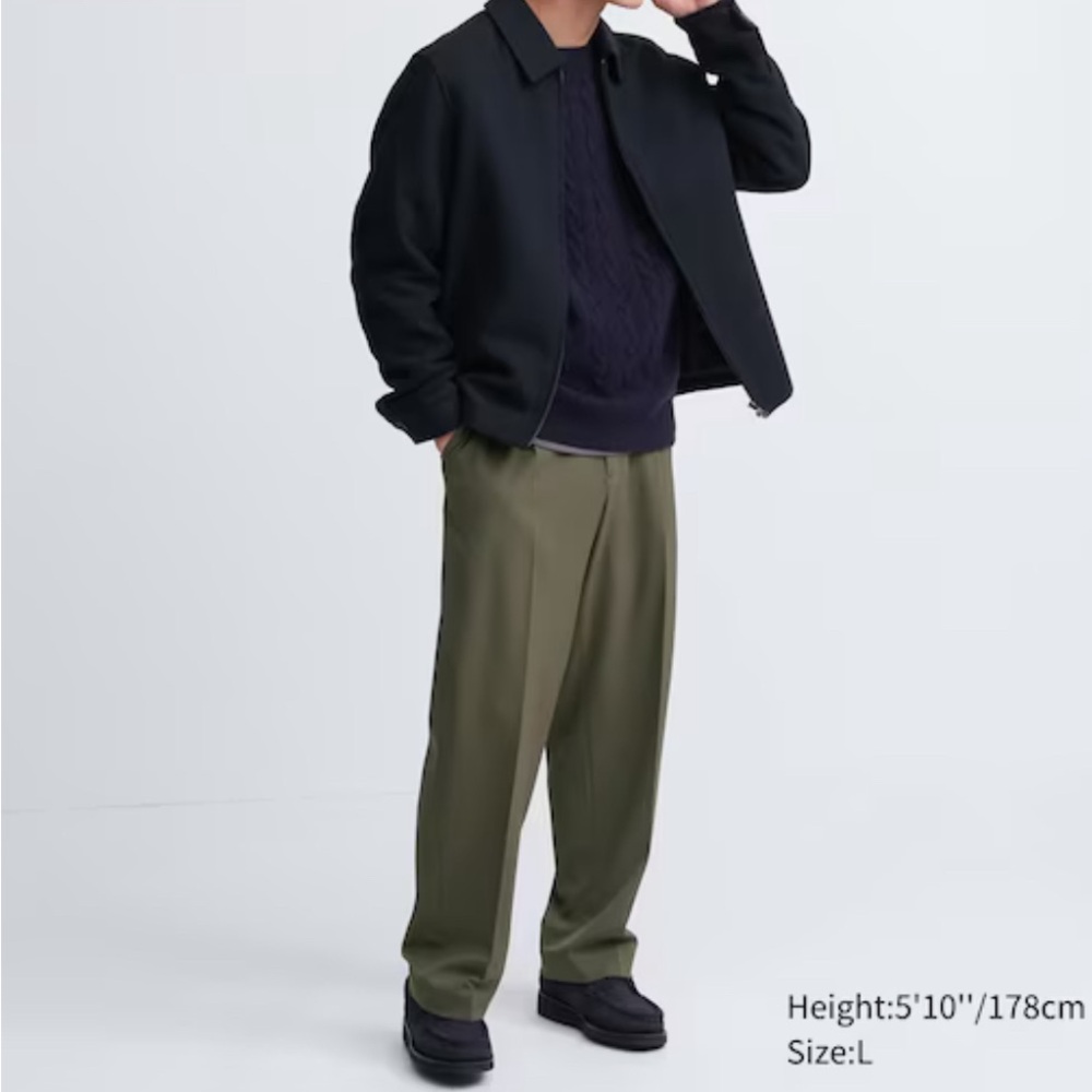 Uniqlo Pleated Trousers